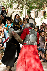 Image showing Knight battle in Jerusalem