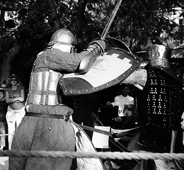 Image showing Knight battle in Jerusalem