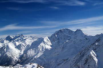 Image showing Caucasus Mountains. Elbrus region.