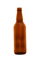 Image showing bottle for beer isolated