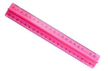 Image showing plastic ruler