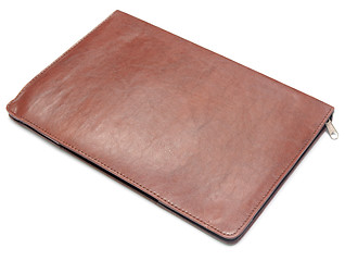 Image showing leather paperwork