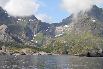 Image showing Nusfjord, Lofoten, Norway, Moskenes