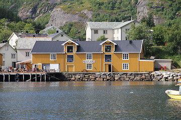 Image showing Nusfjord, Lofoten, Norway, Moskenes