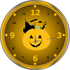 Image showing Time to celebrate party isolated clock vector