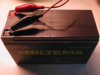 Image showing Battery charging