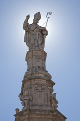 Image showing Statue of Saint Oronzo