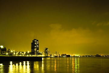 Image showing Rotterdam night view