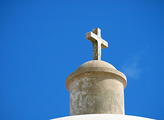 Image showing Stone cross