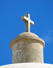 Image showing Stone cross