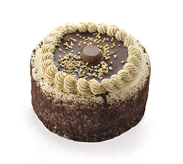 Image showing chocolate peanut butter cake 