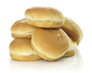 Image showing Hamburger buns 
