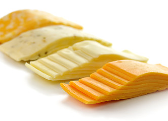 Image showing cheese slices