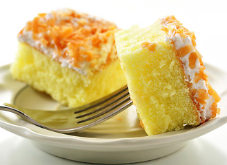 Image showing fresh cake on a plate