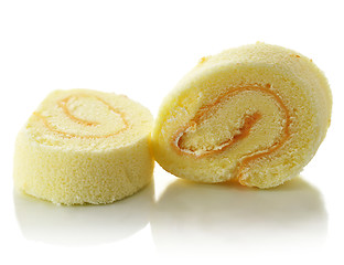 Image showing slices of roll 