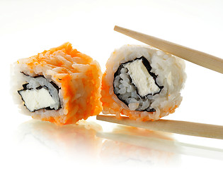 Image showing sushi close up 