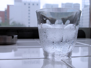 Image showing Cold water glass