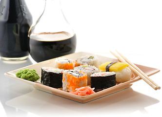 Image showing sushi assortment