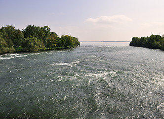 Image showing river at sunset 