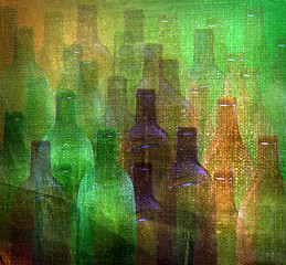 Image showing Bottle pattern