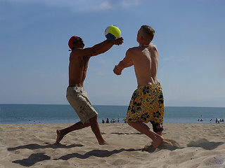 Image showing Beach Volleyball