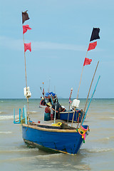 Image showing Fishing-boats in Thailand