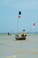 Image showing Fishing-boats in Thailand