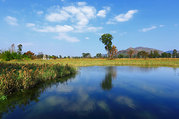 Image showing Beautiful landscape of Lake