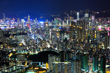 Image showing Hong Kong downtown