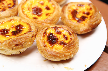 Image showing portuguese egg tart in Macao