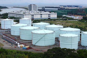 Image showing oil tanks