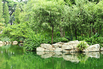 Image showing pond in park