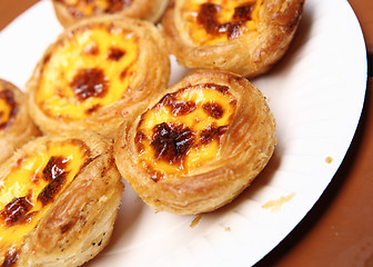 Image showing portuguese egg tart in Macao