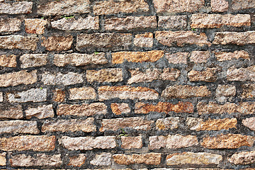 Image showing Background of stone wall texture