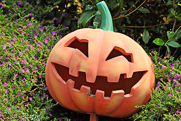 Image showing pumpkin face