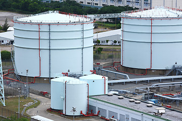 Image showing oil tanks