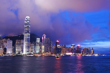 Image showing Hong Kong night