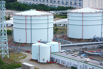 Image showing petrol tanks