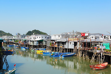 Image showing Tai O fishing village