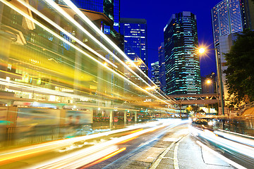 Image showing Traffic in Hong Kong