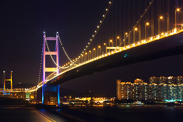 Image showing Tsing Ma bridge