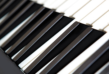 Image showing piano keyboard