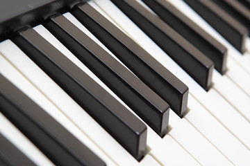 Image showing piano keyboard