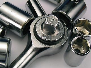 Image showing Wrench sockets