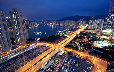 Image showing urban city night