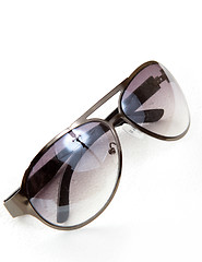 Image showing Sun glasses on the white backgrounds 