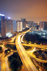 Image showing flyover ay night