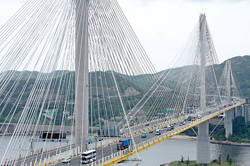 Image showing traffic bridge 