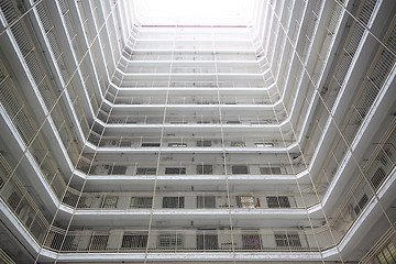 Image showing public housing apartment block 