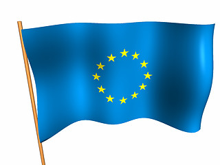 Image showing EU flag